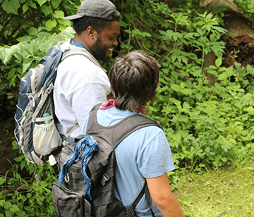 One of the oldest camping activities is developing the skills to live and survive outdoors. To a certain degree, all of our campers participate in a wilderness program–learning to live comfortably and safely in our beautiful camp environment. For those campers who are interested in furthering their outdoor skills, we offer instruction covering: compass orienteering, outdoor cooking skills, wilderness safety, shelter construction, camping, and fire building. Campers can also have a chance to use these skills in an overnight campout.