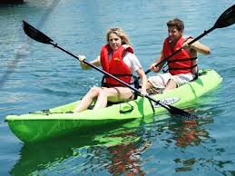 Whether you’re kayaking in camp up and down the Leaf River, paddling around the lake, or practicing 360s on a sunny day, there’s something about the peacefulness of the trees, the smell of the fresh air, and the slight sound of a paddle dipping into the water that makes for a wonderful summer day activity. Our kayaking program focuses on teaching campers the fundamentals. We have high-quality single and tandem synthetic kayaks. Whether you’re experienced or a rookie, you learn as much as you want to about kayaking. Instruction is focused on teaching safety, strokes, steering and portaging. Campers are able to kayak for a mile without leaving camp!