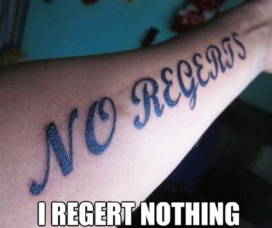 no regrets